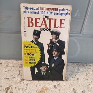Vintage 1964 The Beatle Book Lancer Special 72-732 Dezo Hoffmann Photographs